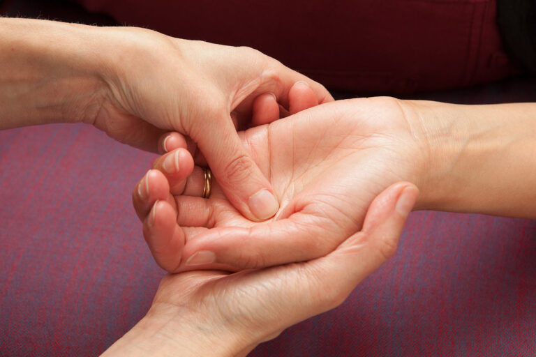 What are the benefits of hand massage?