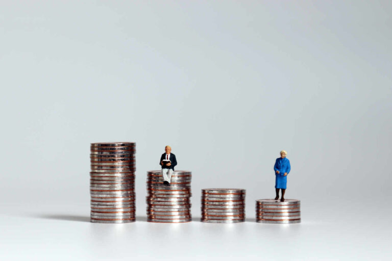 Women’s pensions worth thirty-five percent less than men's